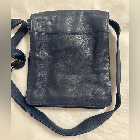 J.P. Ourse & Cie Navy Blue cross body / travel bag. Made in Bolivia - Picture 5 of 10